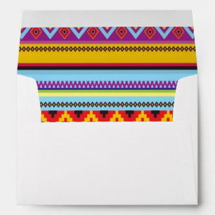 Mexican Fiesta Aztec Rug mailing envelopes