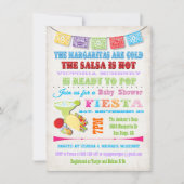Mexican Fiesta Baby Shower invitations (Front)