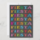 Mexican Fiesta Beers Birthday Party Invitation (Back)