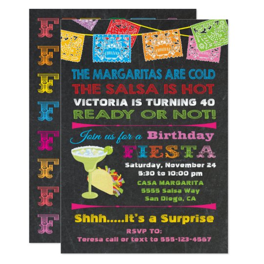 Mexican Fiesta Party Invitations 4