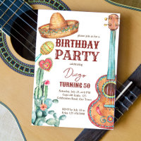 Mexican fiesta birthday party