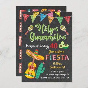 Mexican Fiesta Birthday Party Invitation