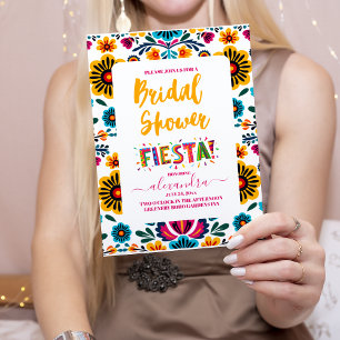 Mexican Fiesta Bridal Shower Invitation