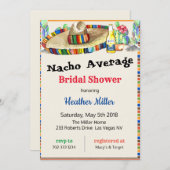 Mexican Fiesta Bridal Shower Invitation (Front/Back)