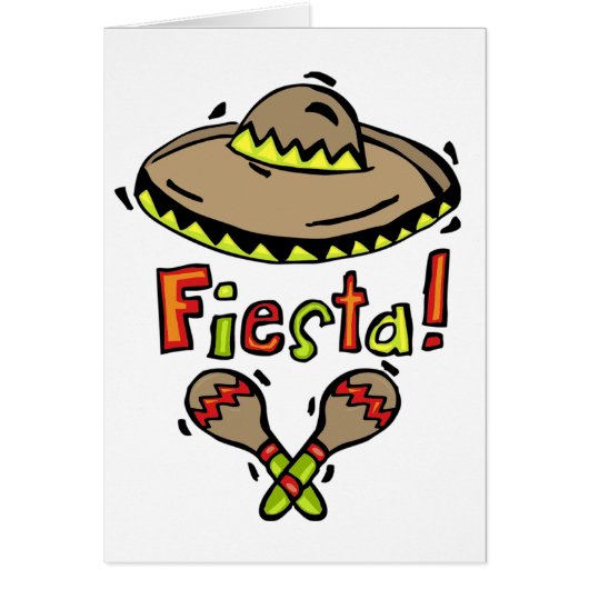 Mexican Fiesta card (Front)