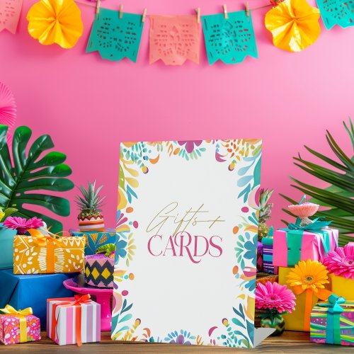 Mexican Fiesta Cards  Gifts Sign Bridal Shower