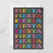 Mexican Fiesta Cheers and Beers Birthday Invitation (Back)