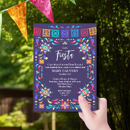 Mexican Fiesta Cinco de Mayo Birthday Party Invitation