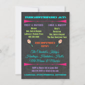 Mexican Fiesta Couples Bridal Shower Invitation (Back)