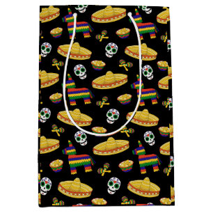 Mexican Fiesta & Día de Muertos Medium Gift Bag