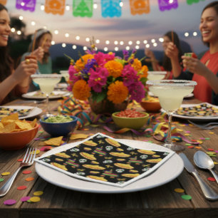 Mexican Fiesta & Día de Muertos  Napkins