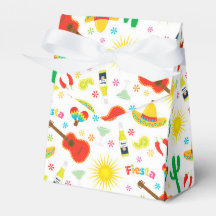 Mexican Fiesta Favor Box