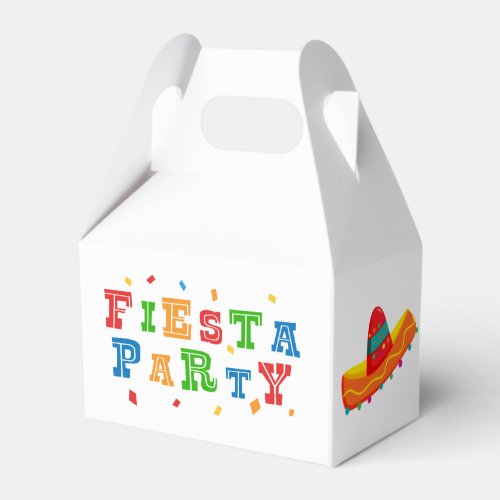 Mexican Fiesta Favor Box
