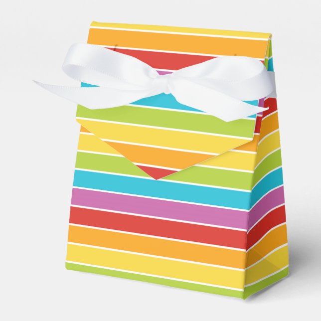 Mexican Fiesta Favor Box (Front Side)