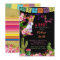 Mexican Fiesta Gold Glitter Baby Shower Invitation