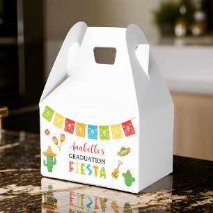 Mexican Fiesta Graduation Party Favor Boxes