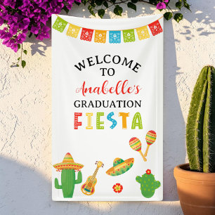 Mexican Fiesta Graduation Party Welcome Banner