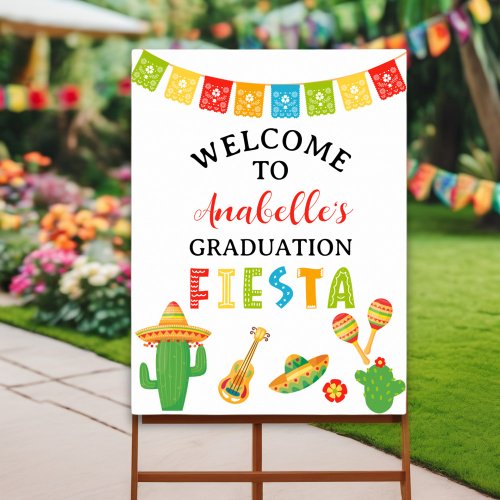 Mexican Fiesta Graduation Party Welcome Sign