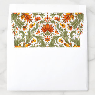 Mexican Fiesta Green Talavera Envelope Liner