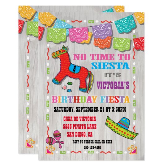 mexican fiesta kids birthday