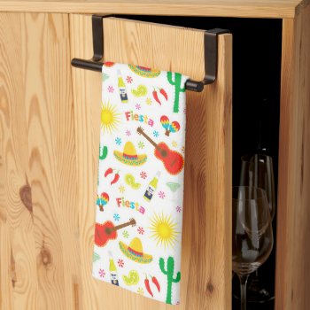 Mexican Fiesta Kitchen Towels by ChristmasBellsRing at Zazzle