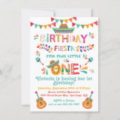 Mexican Fiesta little One 1st Birthday Invitation (Front)