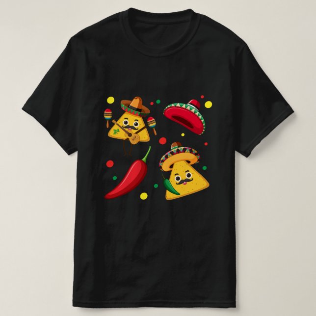 Mexican Fiesta Mens T-Shirt (Design Front)