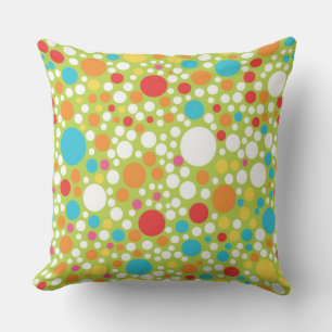 Mexican Fiesta Multi Color Outdoor Pillow