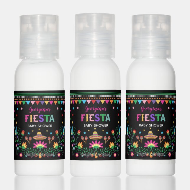 Mexican Fiesta Nacho Average Baby Shower Birthday Hand Lotion (Set)