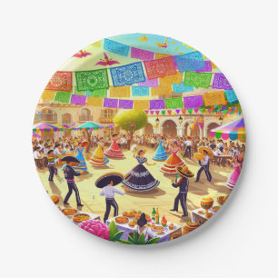 Mexican Fiesta Paper Plates