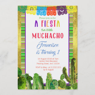 Mexican Fiesta Party Birthday Card