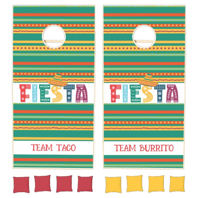 Mexican Fiesta Party Cornhole Set (Set)