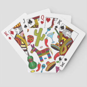 Mexican Fiesta Party Images Poker Cards