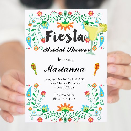 Mexican Fiesta Party Invitation