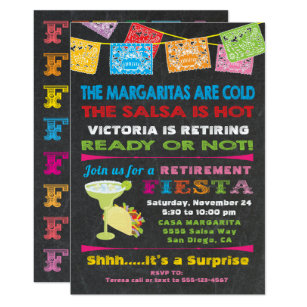 mexican fiesta party invitations zazzle