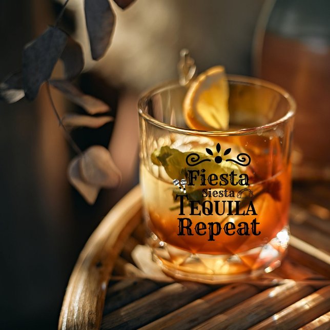 Mexican Fiesta siesta tequilt Brides bachelorette  Whiskey Glass (Creator Uploaded)