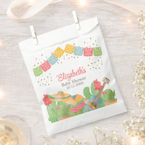 Mexican Fiesta Taco Bout A Baby Baby Shower Favor Bag