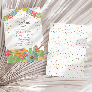 Mexican Fiesta Taco 'Bout A Baby Baby Shower Invitation