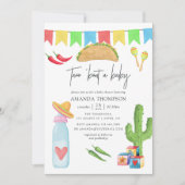 Mexican Fiesta Taco 'bout a Baby Shower Invitation (Front)