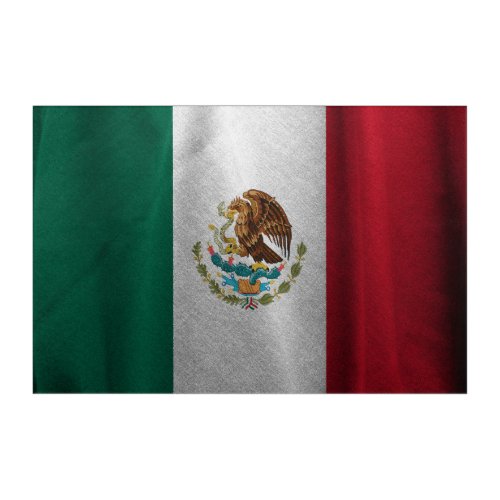 Mexican Flag Acrylic Print
