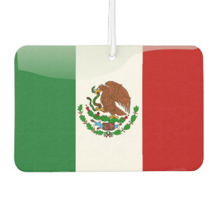 Mexican flag air freshener