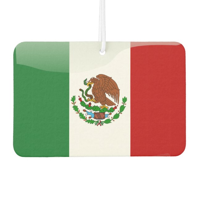Mexican flag air freshener (Front)