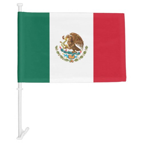 Mexican Flag and American Flag
