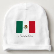 Mexican Flag Baby Beanie Hat For Boy Or Girl at Zazzle