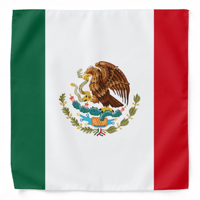 Mexican Flag Bandana (Front)
