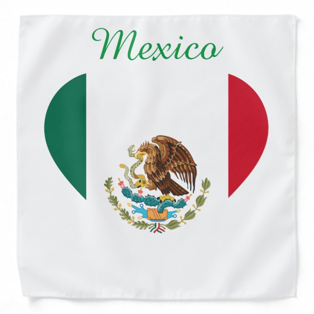 Mexican flag bandana (Front)
