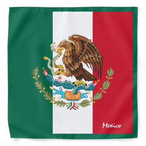 Mexican Flag bandana Mexico fashion sports Bandana