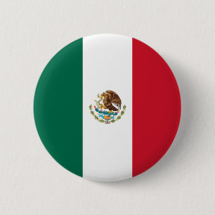 Mexican Flag Button