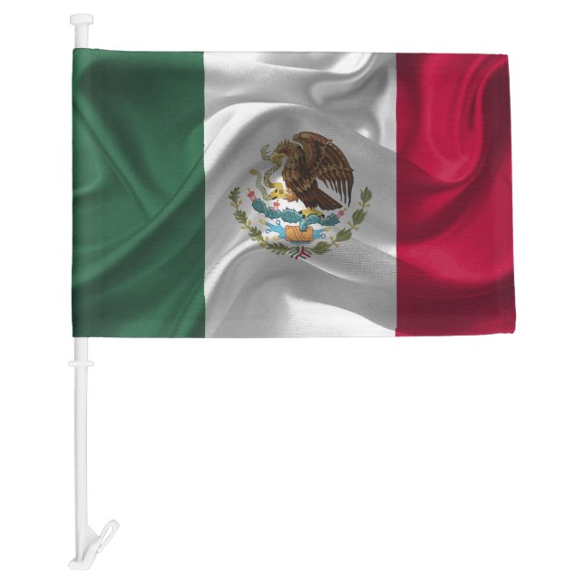 Mexican Flag Car Flag - Sooo many flags! (Front)
