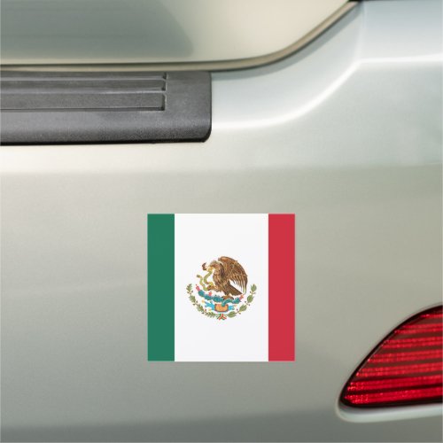 Mexican Flag  Car Magnet